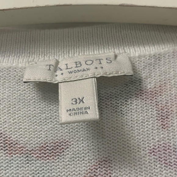 Talbots Women's Knit Sweater - Subtle Pastel Hues - Picture 2 of 7